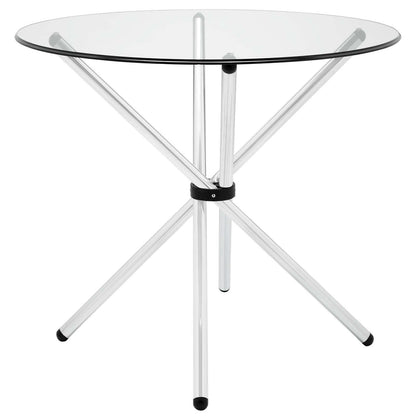 Modway Baton Round Dining Table FredCo