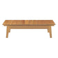 Modway Bayport Outdoor Patio Teak Coffee Table FredCo