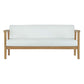 Modway Bayport Outdoor Patio Teak Sofa FredCo