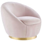 Modway BC Performance Velvet Swivel Chair FredCo