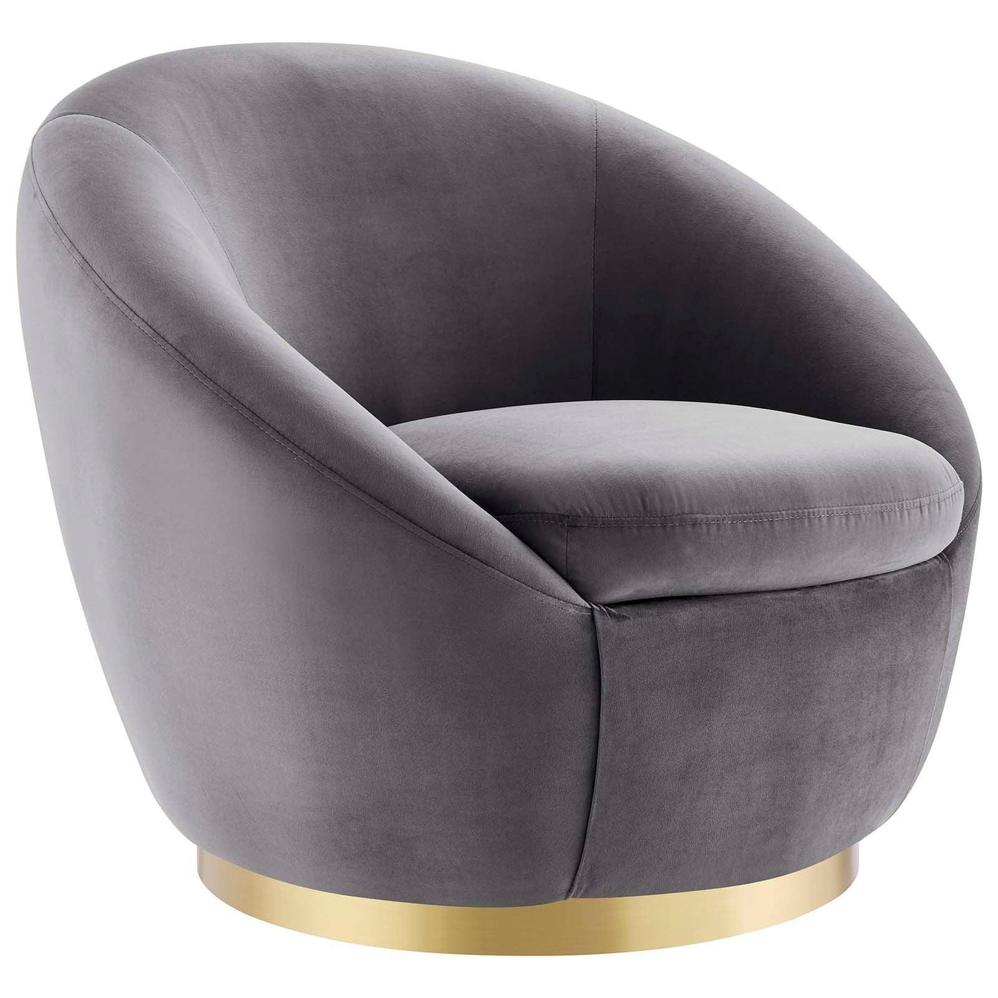 Modway BC Performance Velvet Swivel Chair FredCo