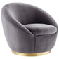 Modway BC Performance Velvet Swivel Chair FredCo
