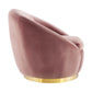 Modway BC Performance Velvet Swivel Chair FredCo