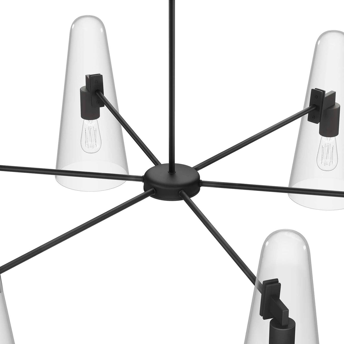 Modway Beacon 6-Light Chandelier FredCo