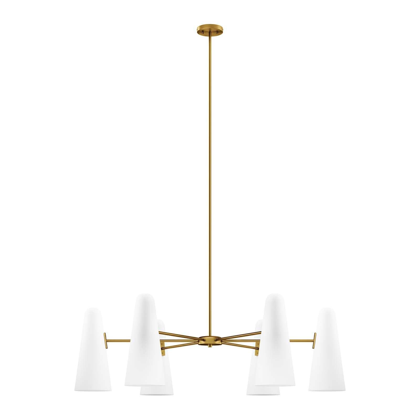Modway Beacon 6-Light Chandelier FredCo