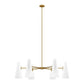 Modway Beacon 6-Light Chandelier FredCo