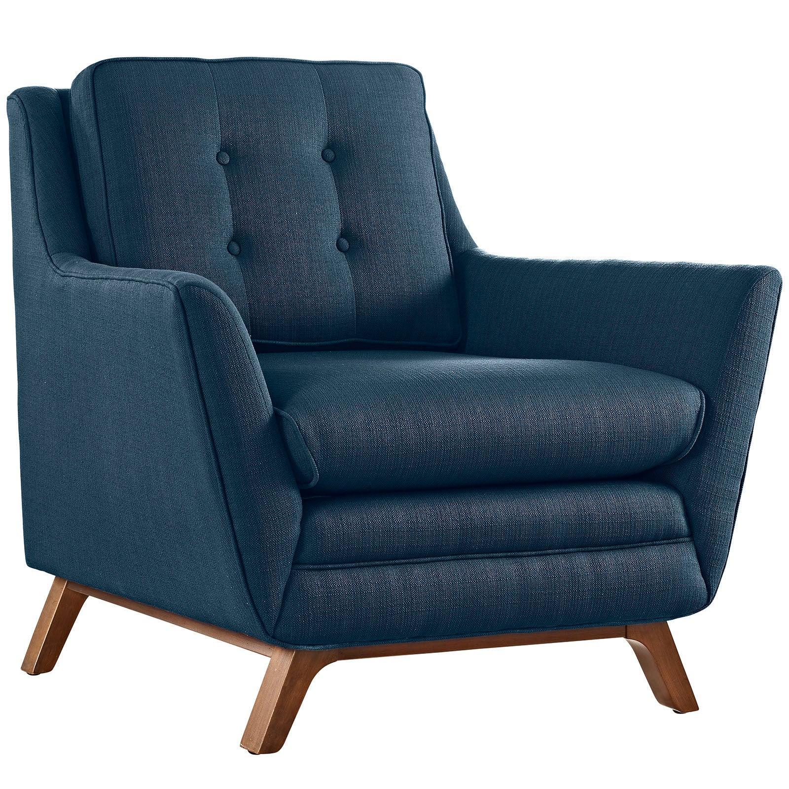 Modway Beguile Living Room Set Upholstered Fabric Set of 3 FredCo