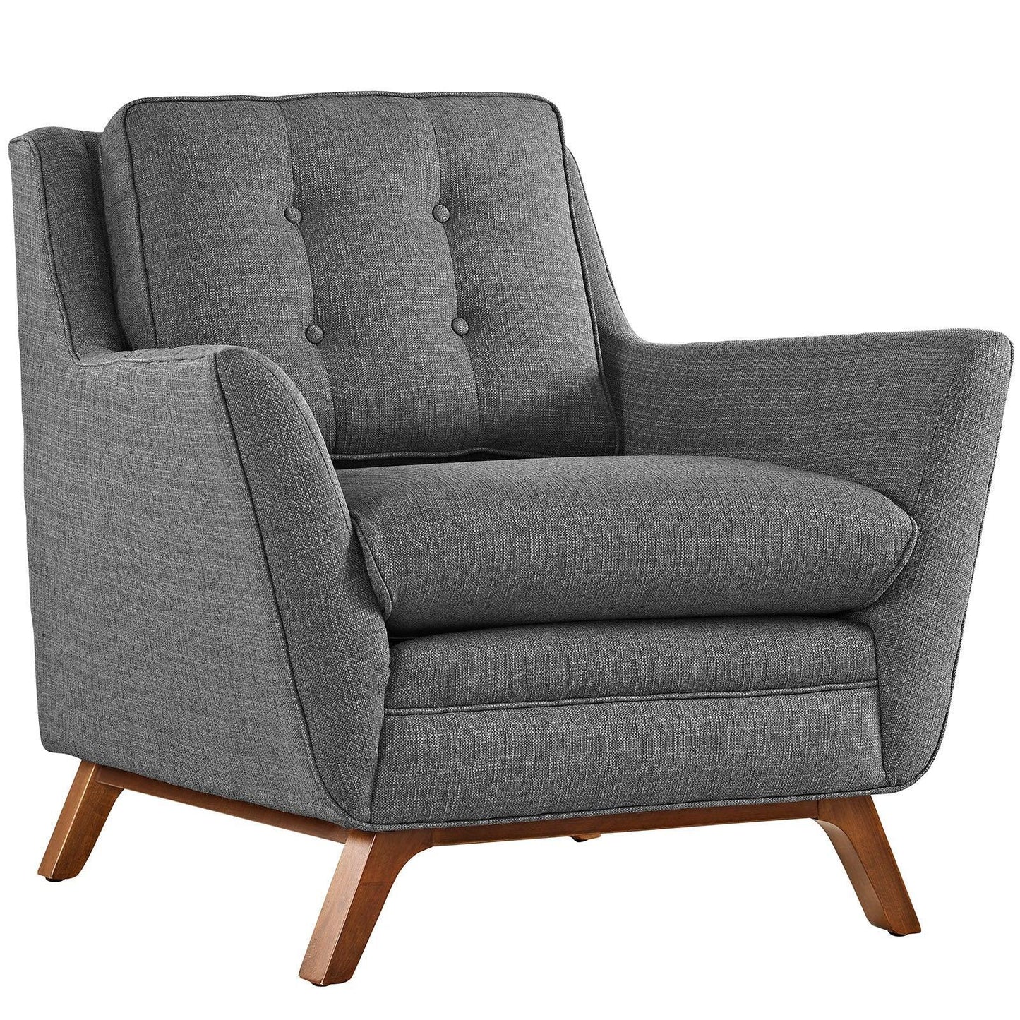 Modway Beguile Upholstered Fabric Armchair FredCo
