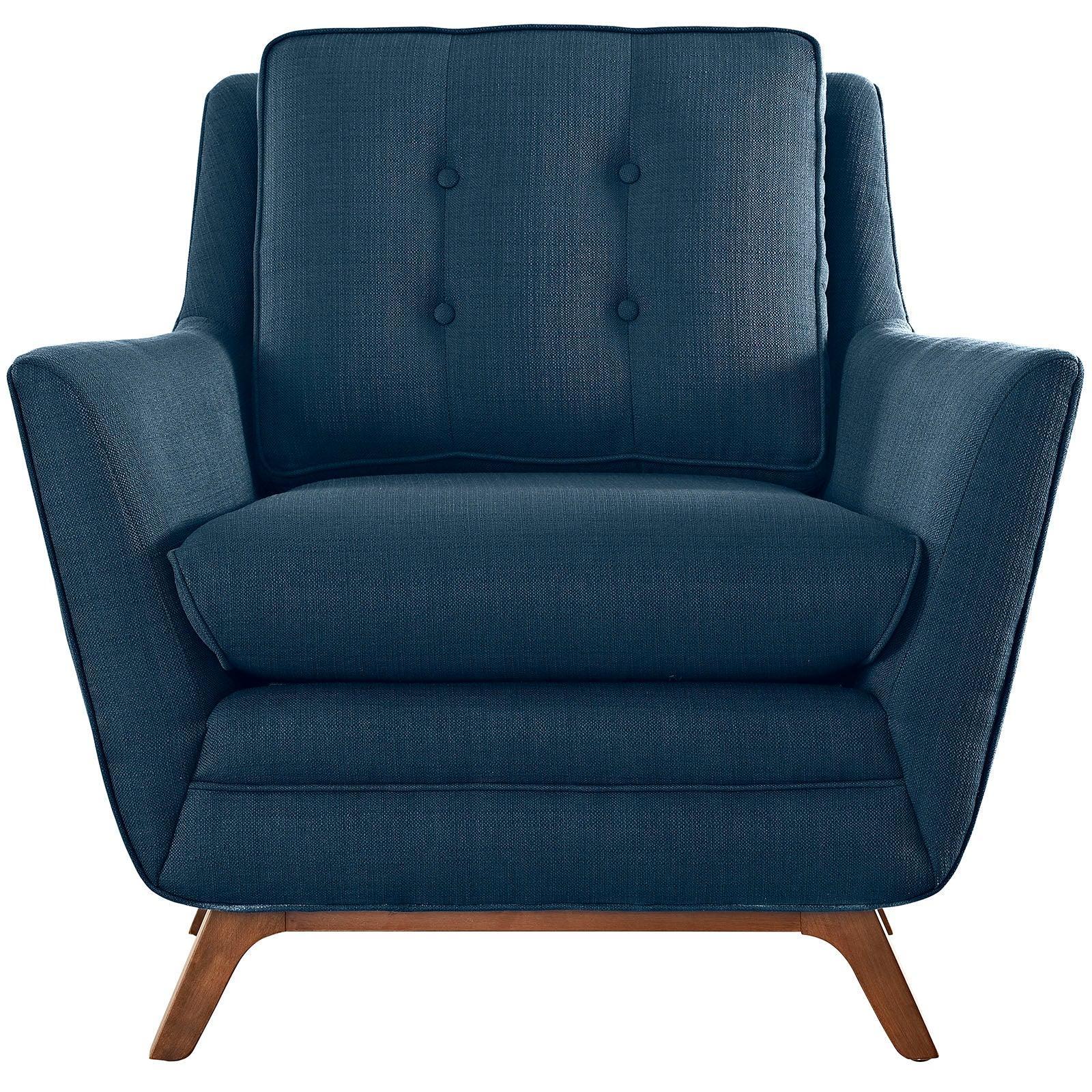 Modway Beguile Upholstered Fabric Armchair FredCo