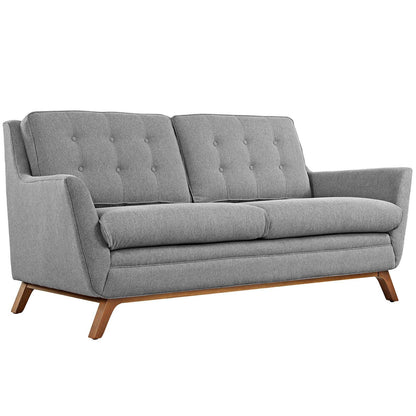 Modway Beguile Upholstered Fabric Loveseat FredCo
