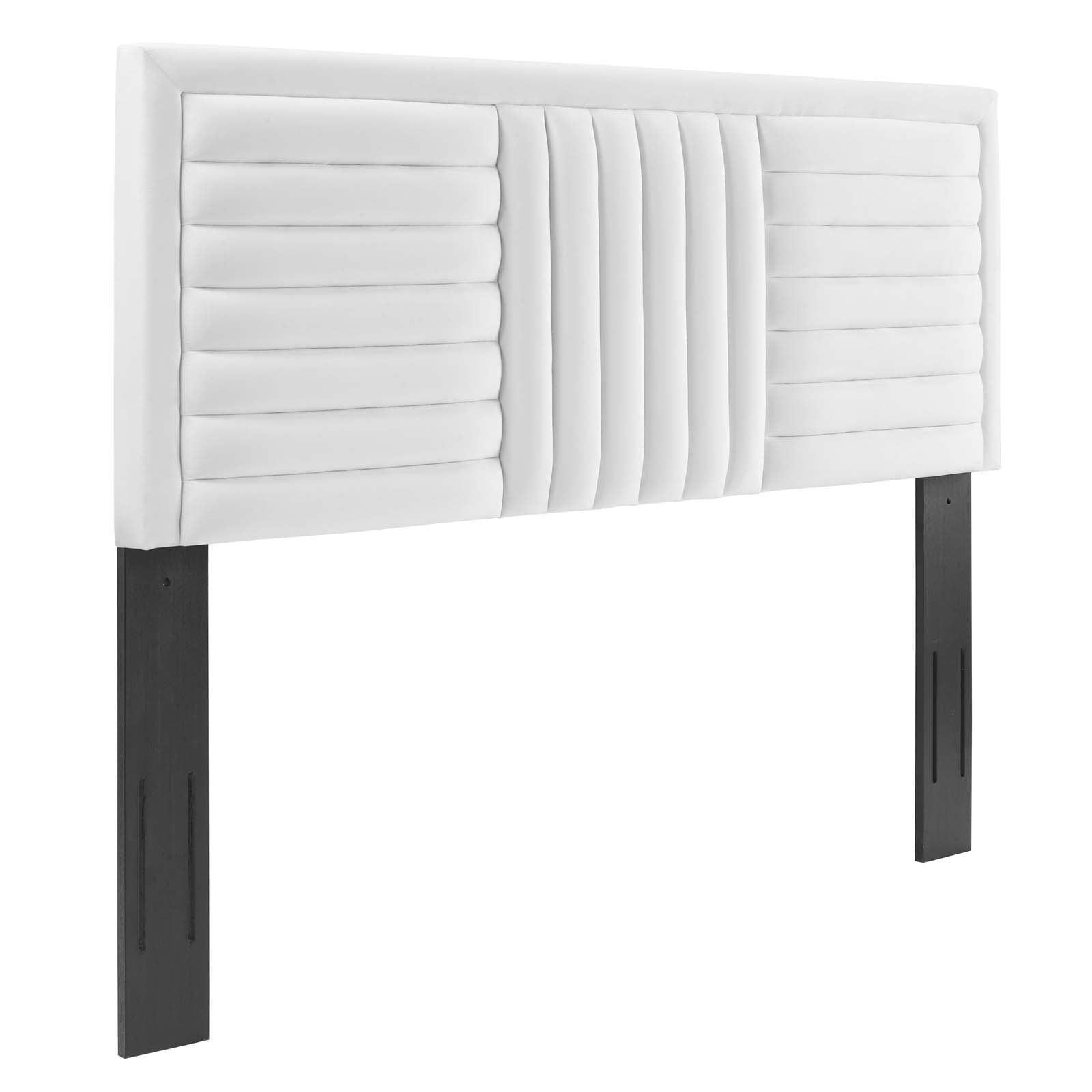 Modway Believe Channel Tufted Performance Velvet Full/Queen Headboard FredCo