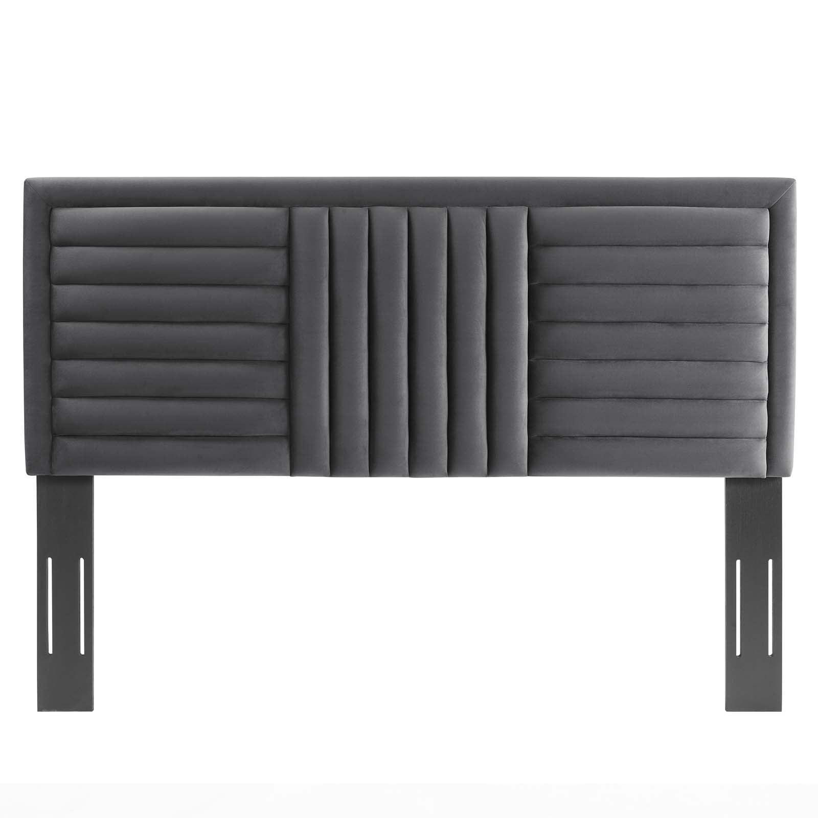 Modway Believe Channel Tufted Performance Velvet Full/Queen Headboard FredCo