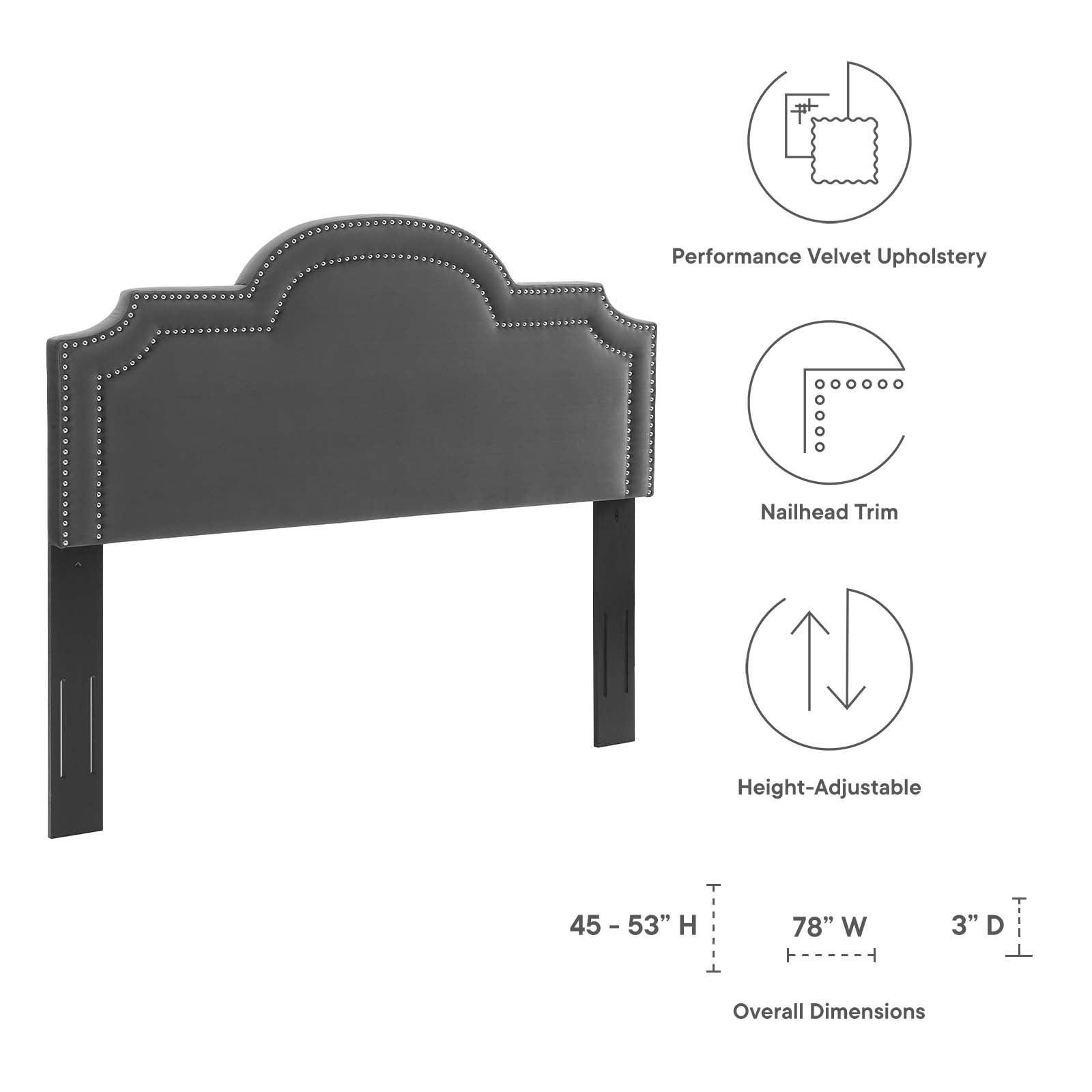 Modway Belinda Performance Velvet King/California King Headboard FredCo