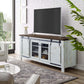 Modway Bennington 71" Rustic Sliding Door TV Stand FredCo