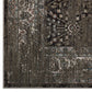 Modway Berit Distressed Vintage Floral Lattice Area Rug FredCo