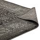 Modway Berit Distressed Vintage Floral Lattice Area Rug FredCo