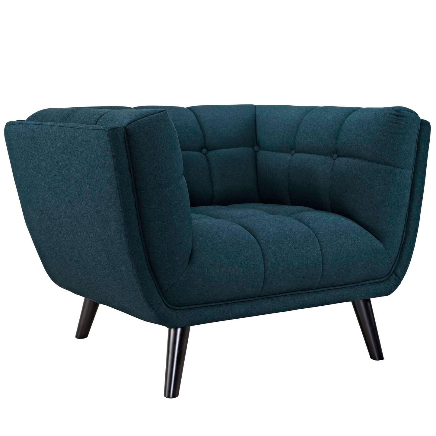 Modway Bestow 2 Piece Upholstered Fabric Loveseat and Armchair Set FredCo