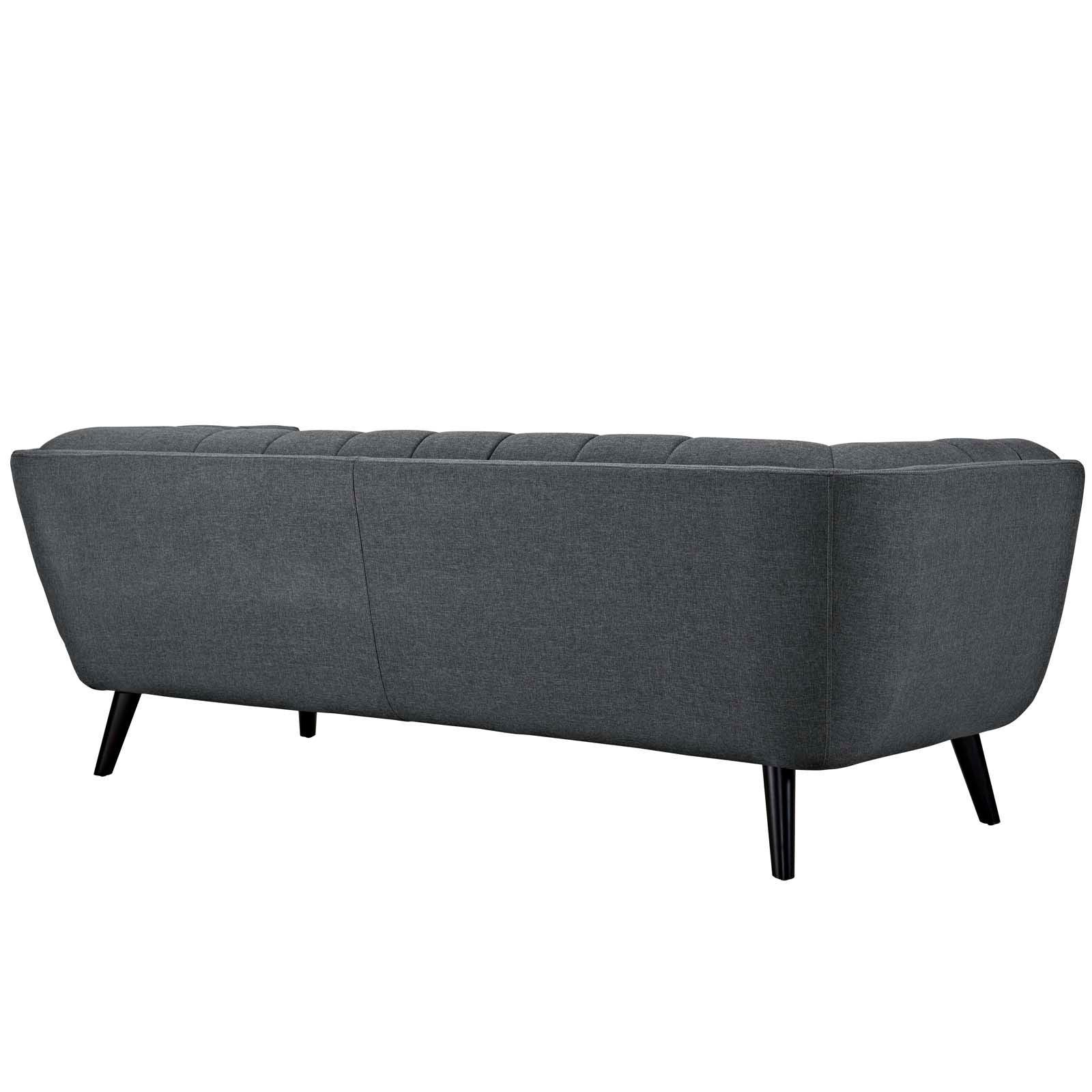 Modway Bestow 2 Piece Upholstered Fabric Sofa and Armchair Set FredCo