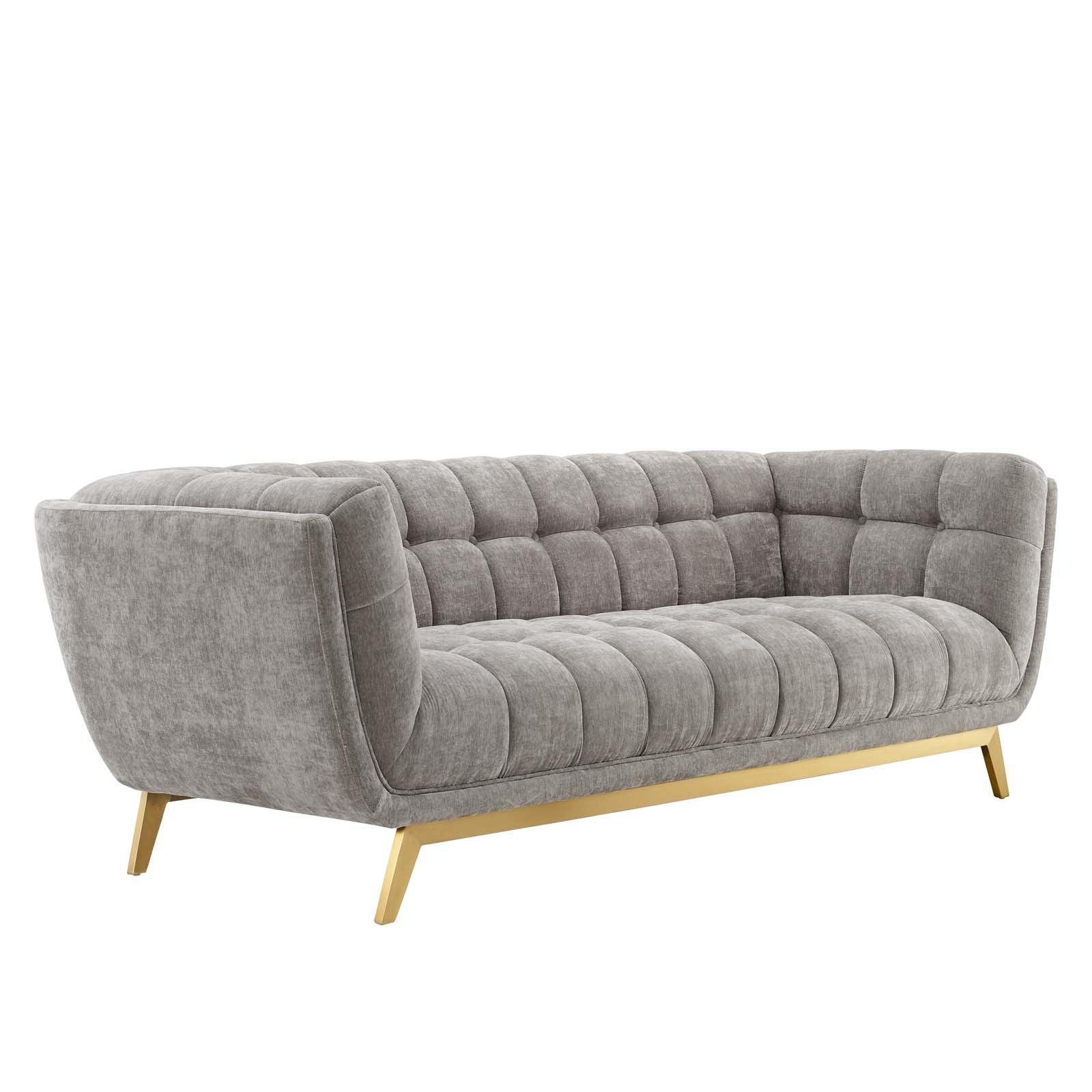 Modway Bestow Crushed Performance Velvet Sofa FredCo