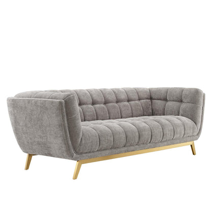 Modway Bestow Crushed Performance Velvet Sofa FredCo