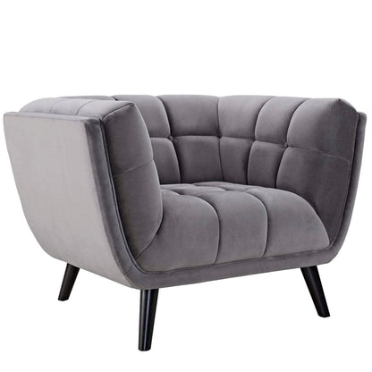 Modway Bestow Performance Velvet Armchair FredCo