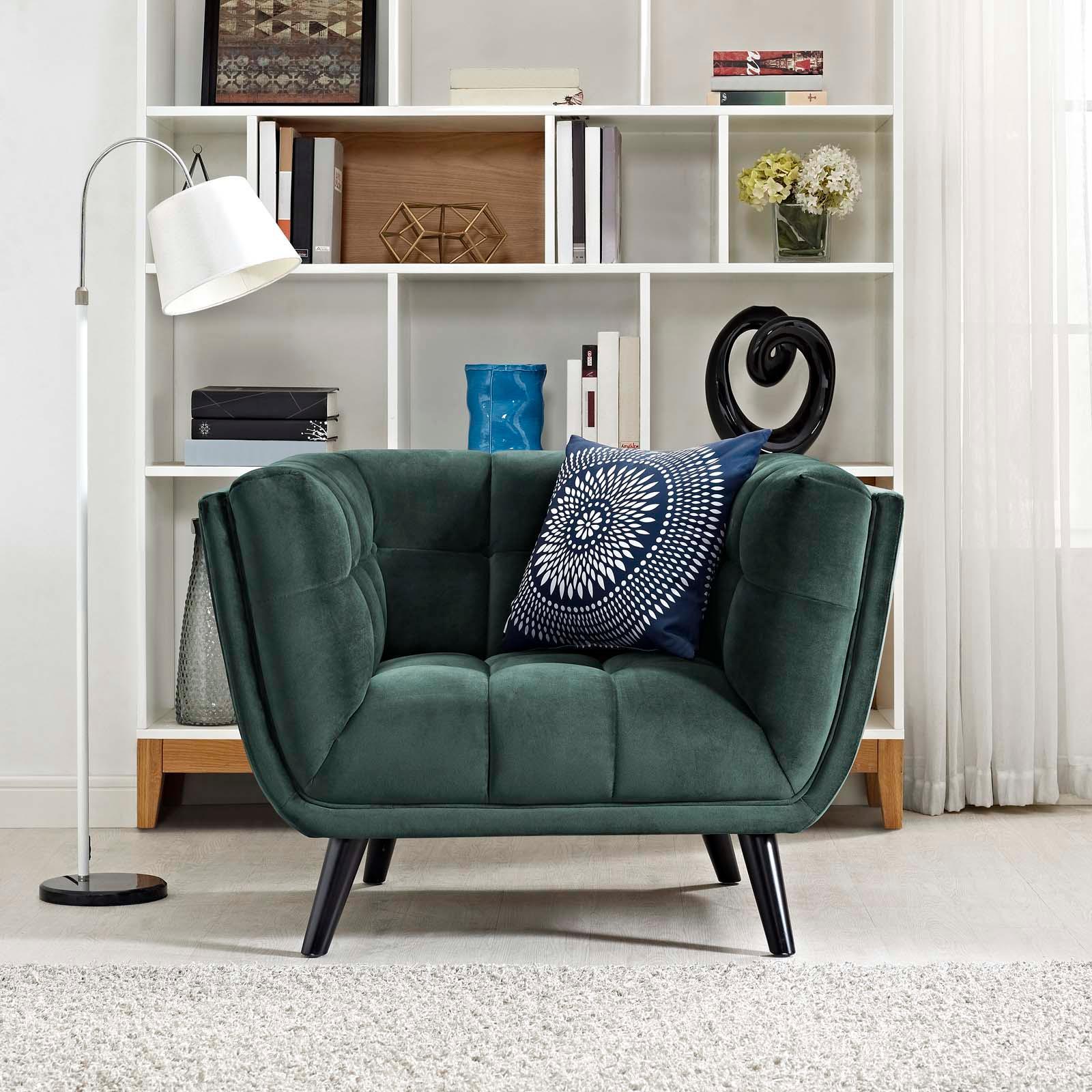 Modway Bestow Performance Velvet Armchair FredCo