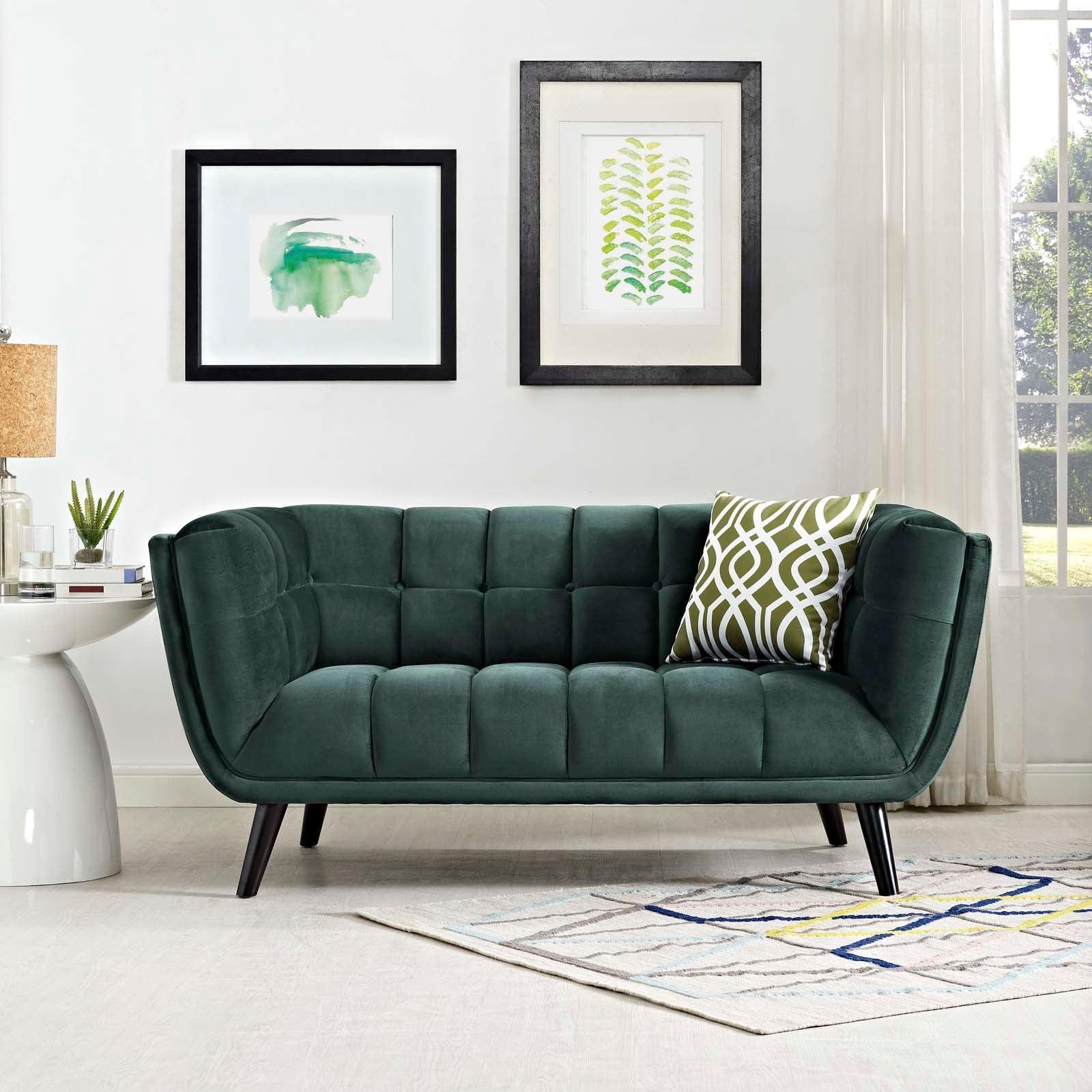 Modway Bestow Performance Velvet Loveseat FredCo