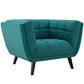 Modway Bestow Upholstered Fabric Armchair FredCo
