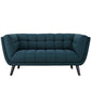 Modway Bestow Upholstered Fabric Loveseat FredCo
