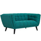 Modway Bestow Upholstered Fabric Loveseat FredCo