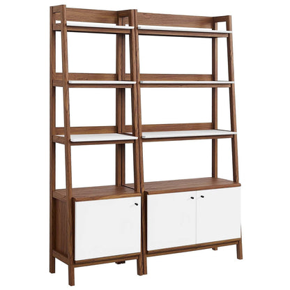 Modway Bixby Wood Bookshelves - Set of 2 FredCo