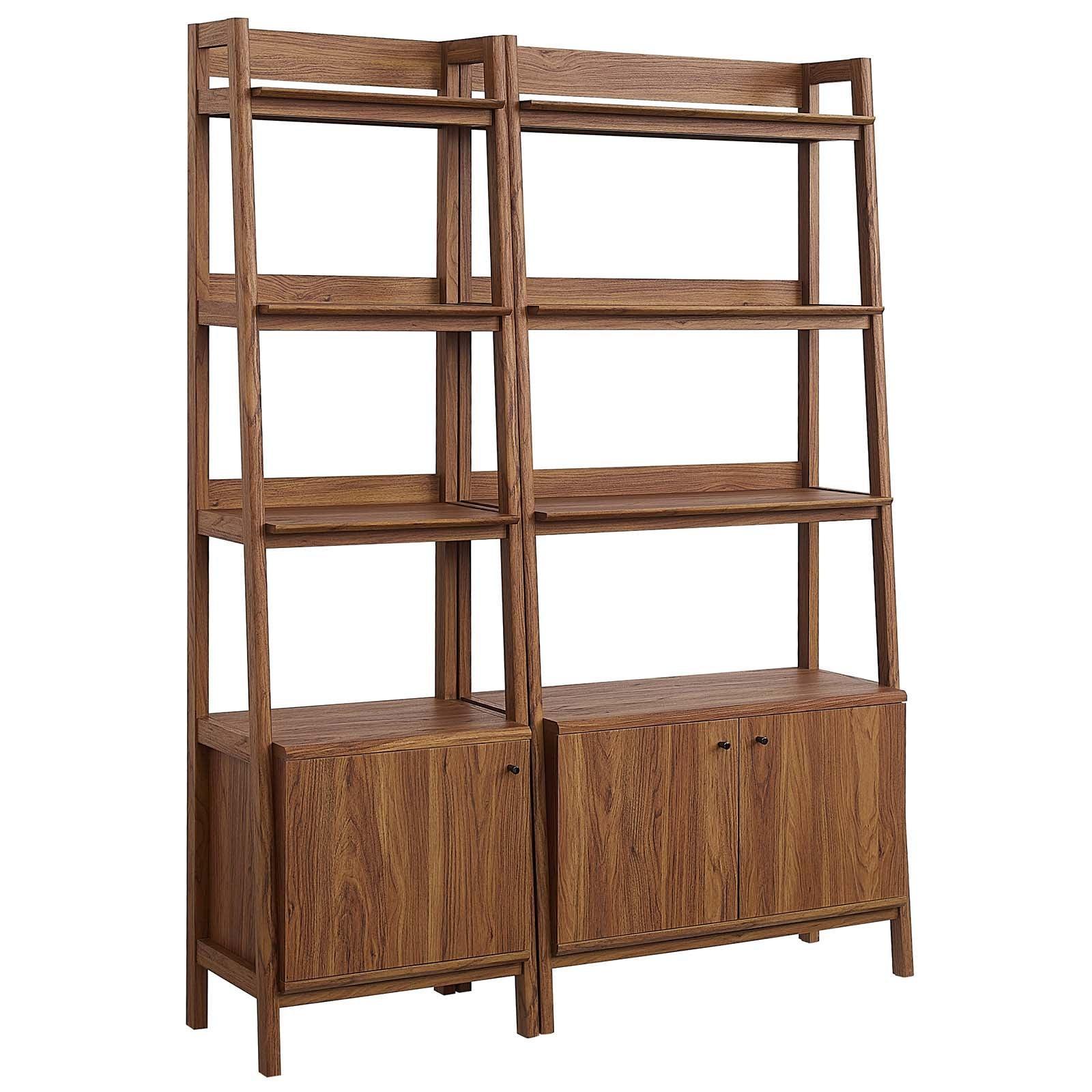 Modway Bixby Wood Bookshelves - Set of 2 FredCo