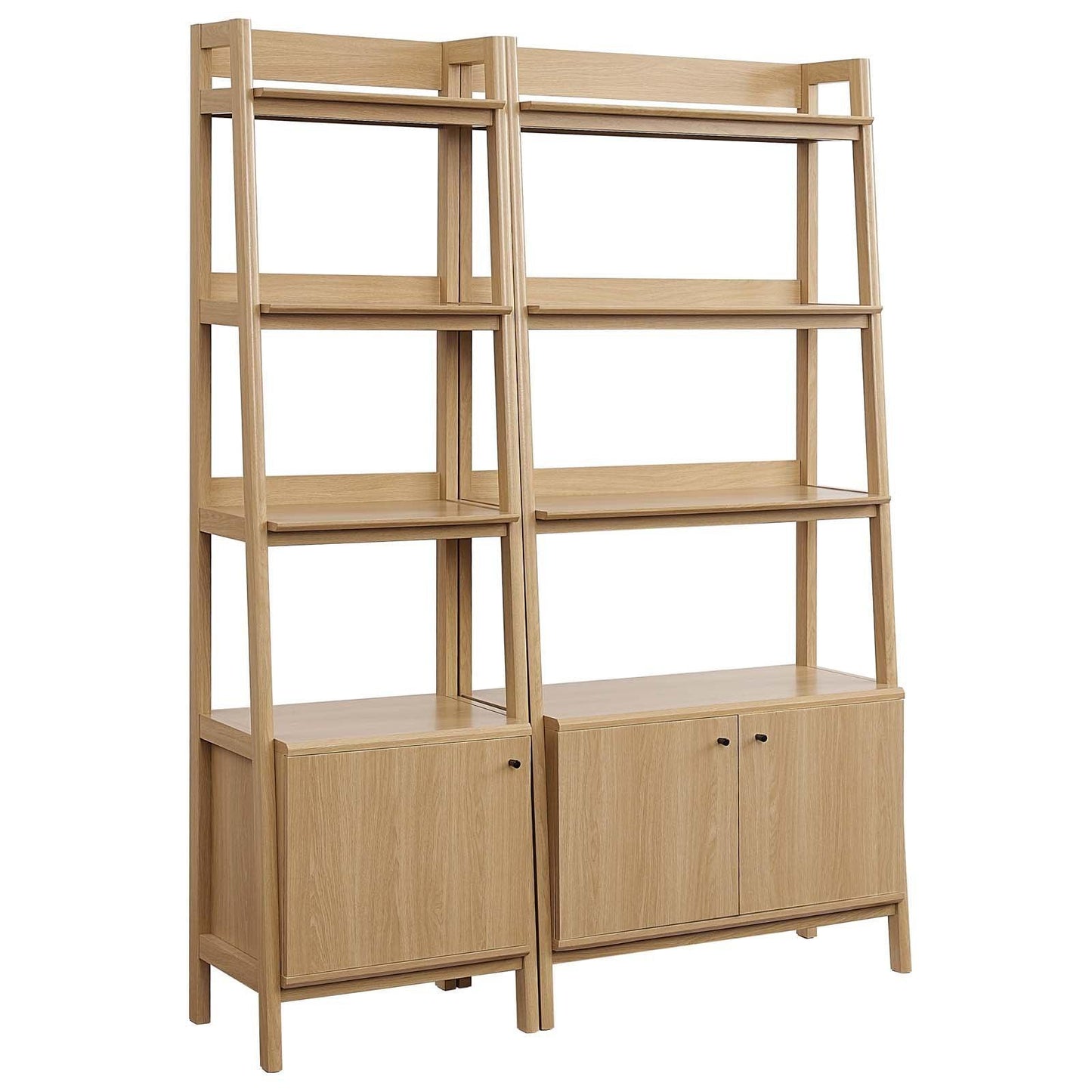 Modway Bixby Wood Bookshelves - Set of 2 FredCo