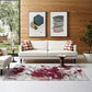 Modway Blume Abstract Floral Area Rug FredCo