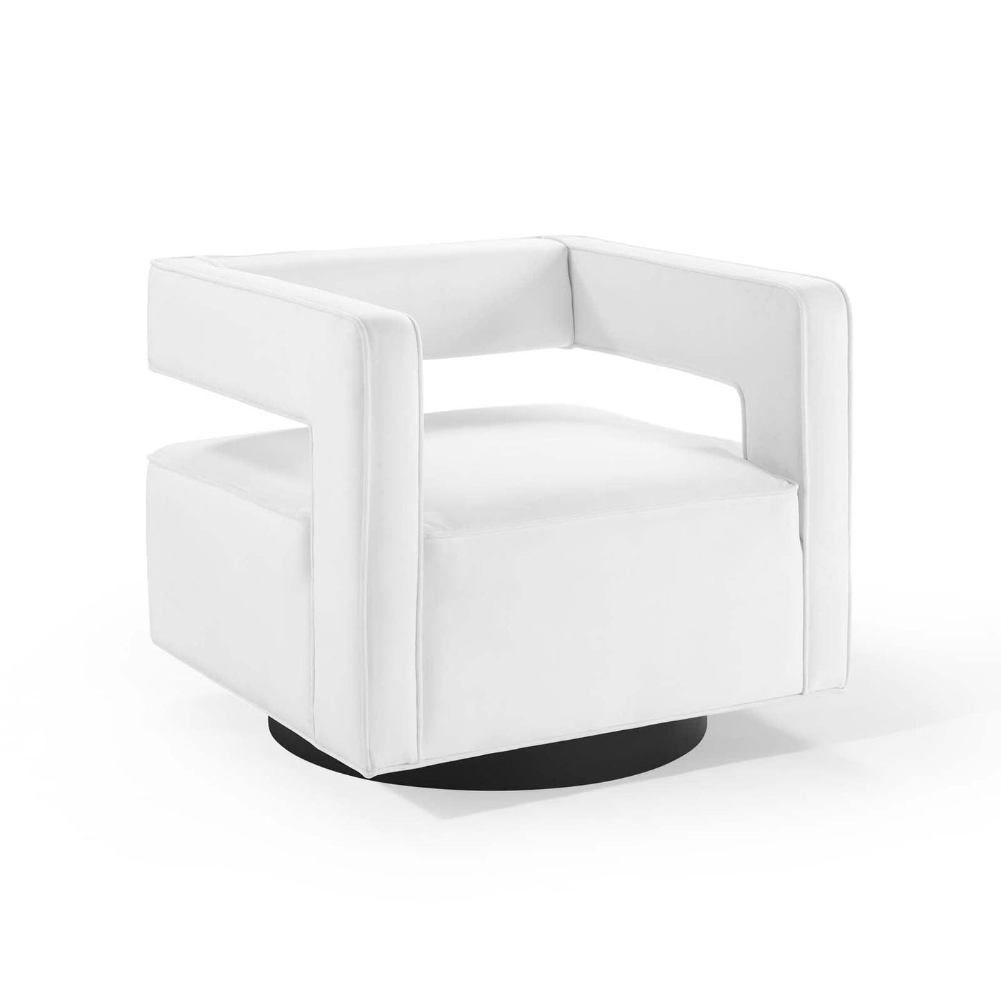 Modway Booth Performance Velvet Performance Velvet Swivel Armchair FredCo