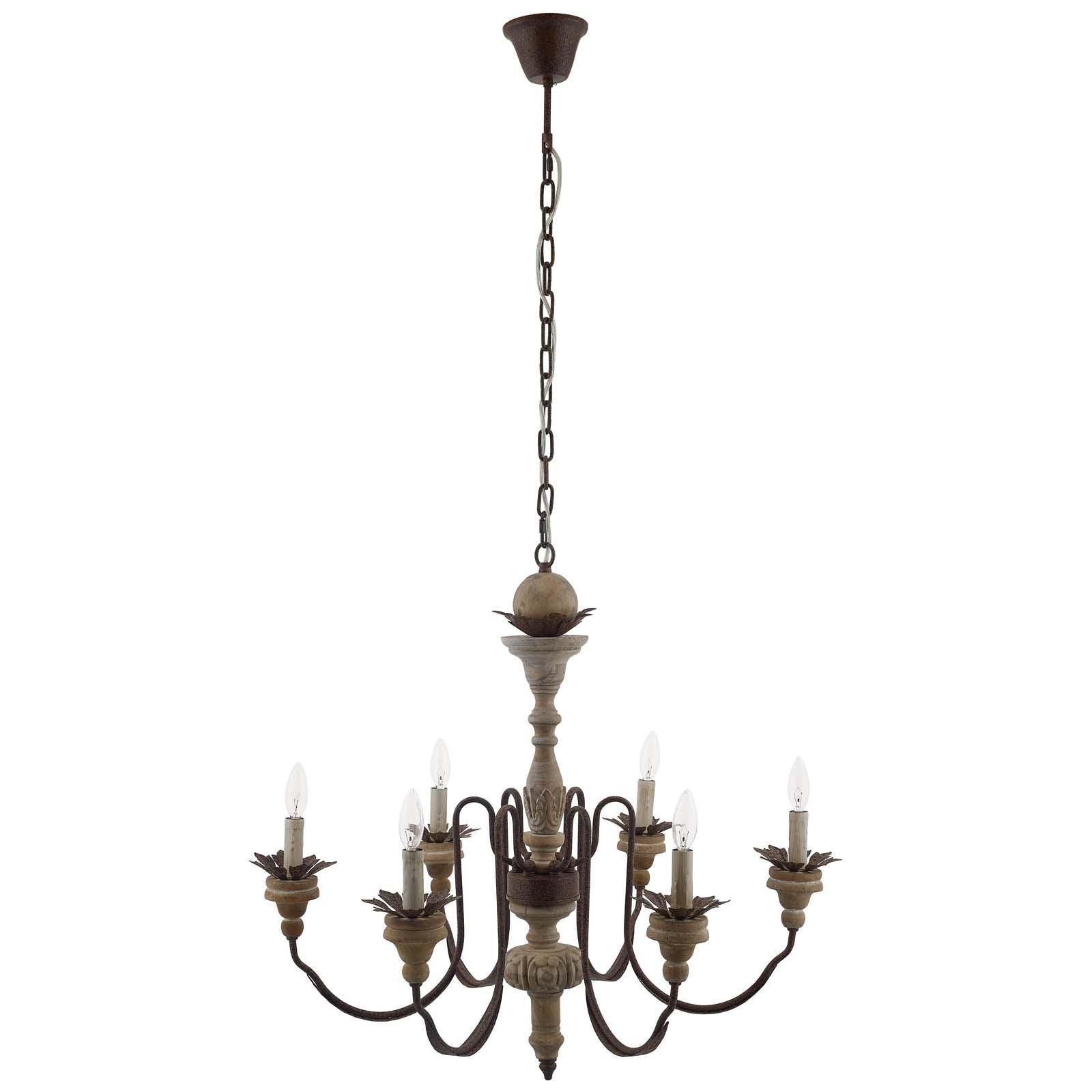 Modway Bountiful Vintage French Pendant Ceiling Light Candelabra Chandelier FredCo