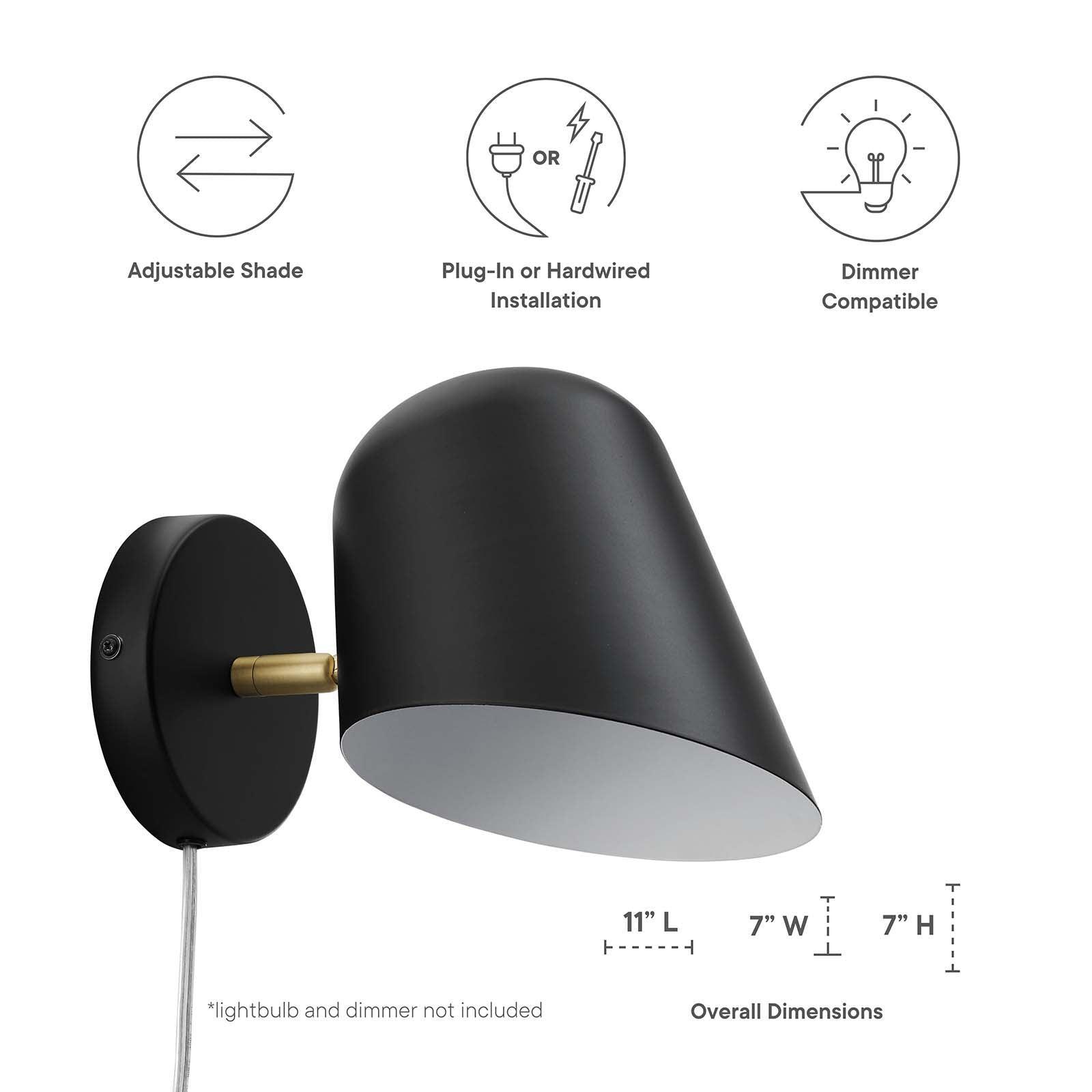 Modway Briana Swivel Wall Sconce FredCo