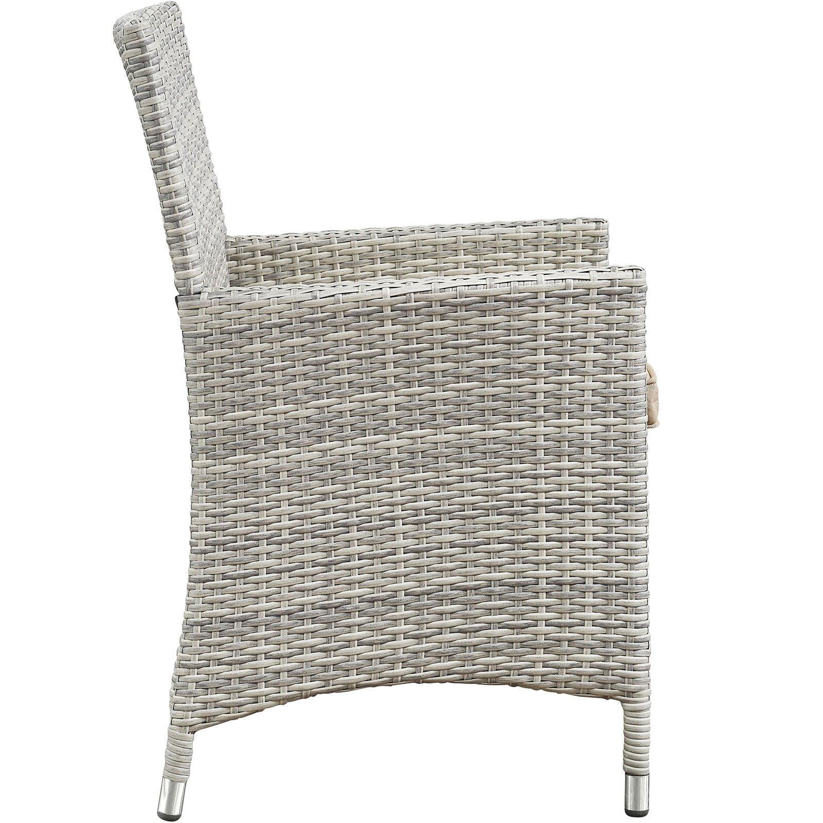 Modway Bridge 4 Piece Outdoor Patio Patio Conversation Set FredCo