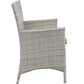 Modway Bridge 4 Piece Outdoor Patio Patio Conversation Set FredCo