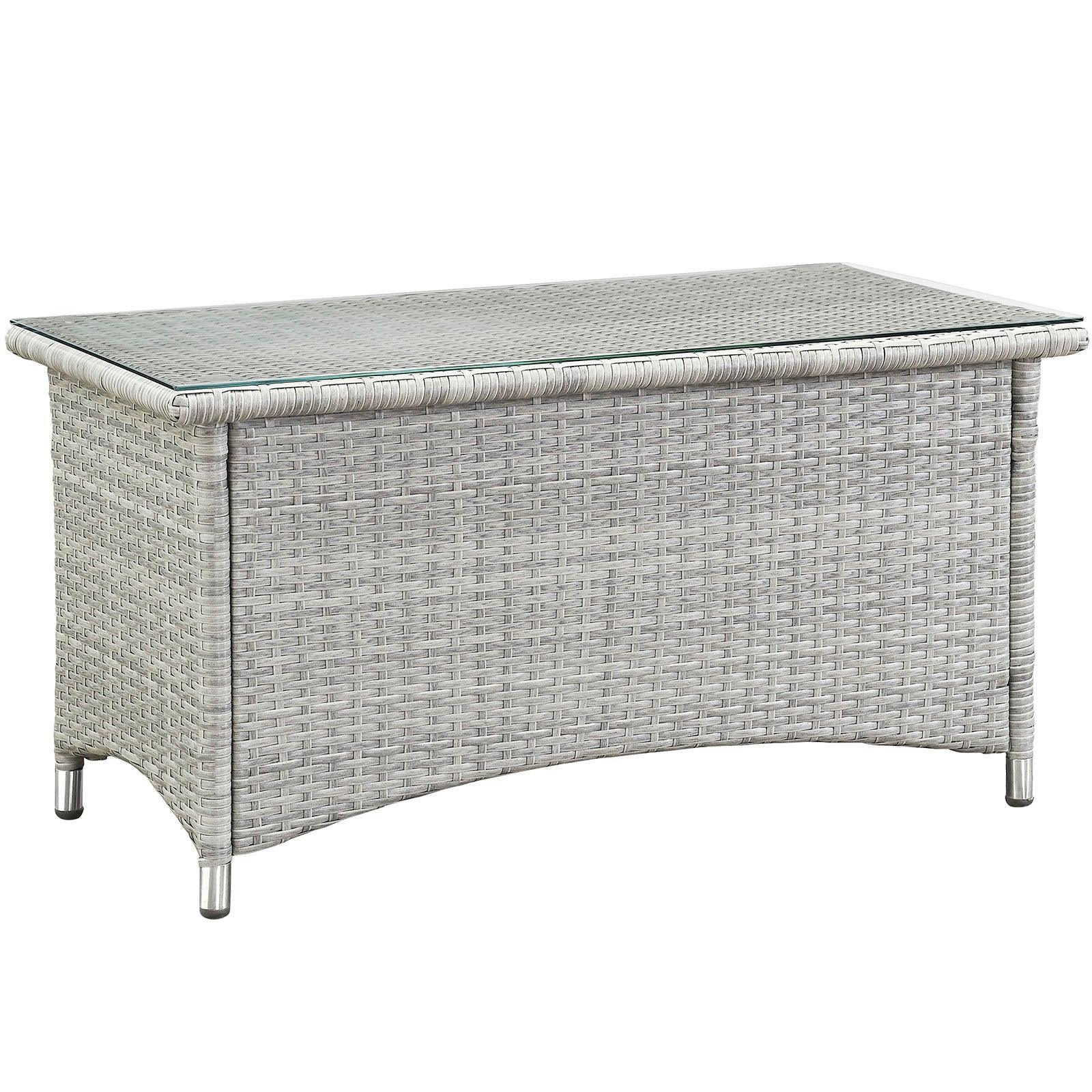 Modway Bridge 4 Piece Outdoor Patio Patio Conversation Set FredCo