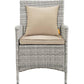 Modway Bridge 4 Piece Outdoor Patio Patio Conversation Set with Pillow Set FredCo