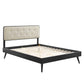 Modway Bridgette Full Wood Platform Bed With Splayed Legs FredCo