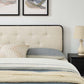 Modway Bridgette Full Wood Platform Bed With Splayed Legs FredCo