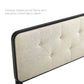 Modway Bridgette King Wood Platform Bed With Angular Frame FredCo