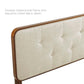 Modway Bridgette Twin Wood Platform Bed With Splayed Legs FredCo