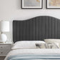 Modway Brielle Channel Tufted Performance Velvet Full/Queen Headboard FredCo