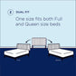 Modway Brielle Channel Tufted Performance Velvet Full/Queen Headboard FredCo