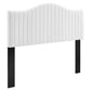 Modway Brielle Channel Tufted Performance Velvet Full/Queen Headboard FredCo