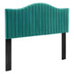 Modway Brielle Channel Tufted Performance Velvet King/California King Headboard FredCo