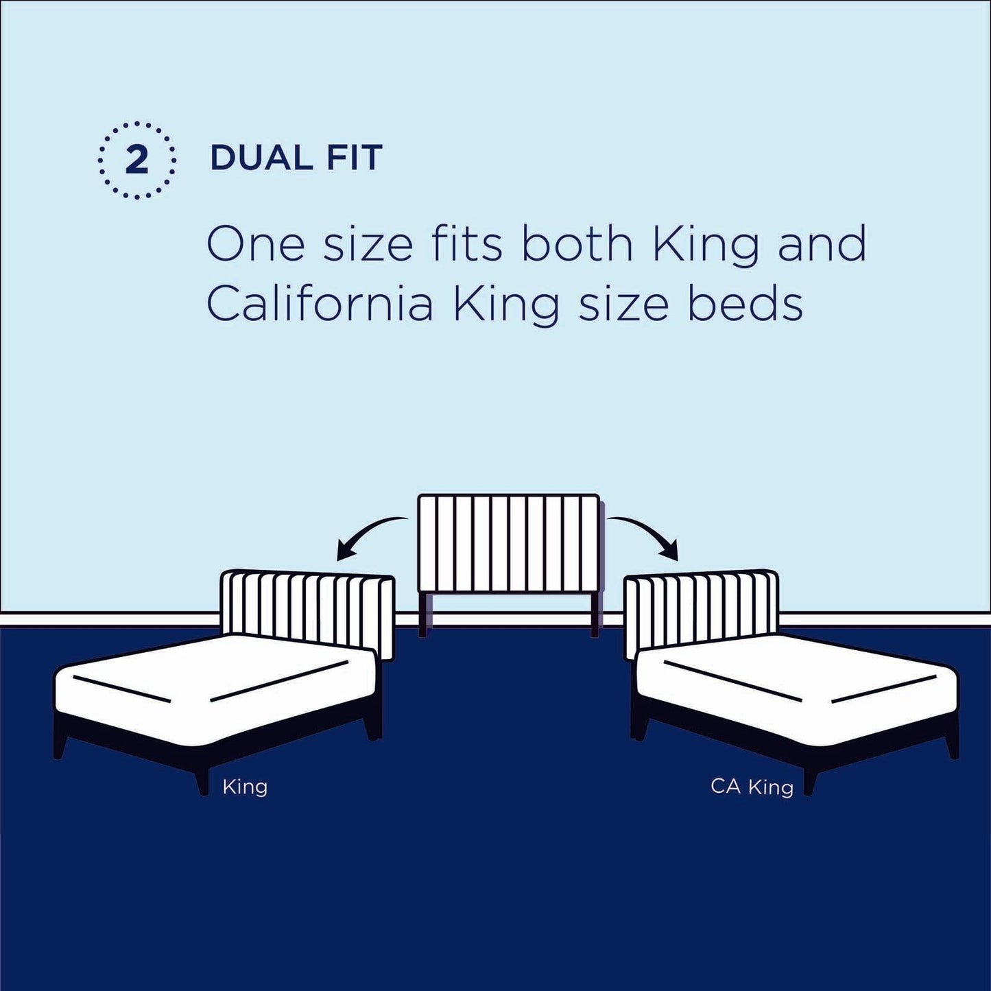 Modway Brielle Channel Tufted Performance Velvet King/California King Headboard FredCo